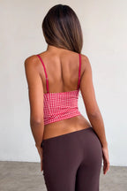 Cherry Picnic Bustier