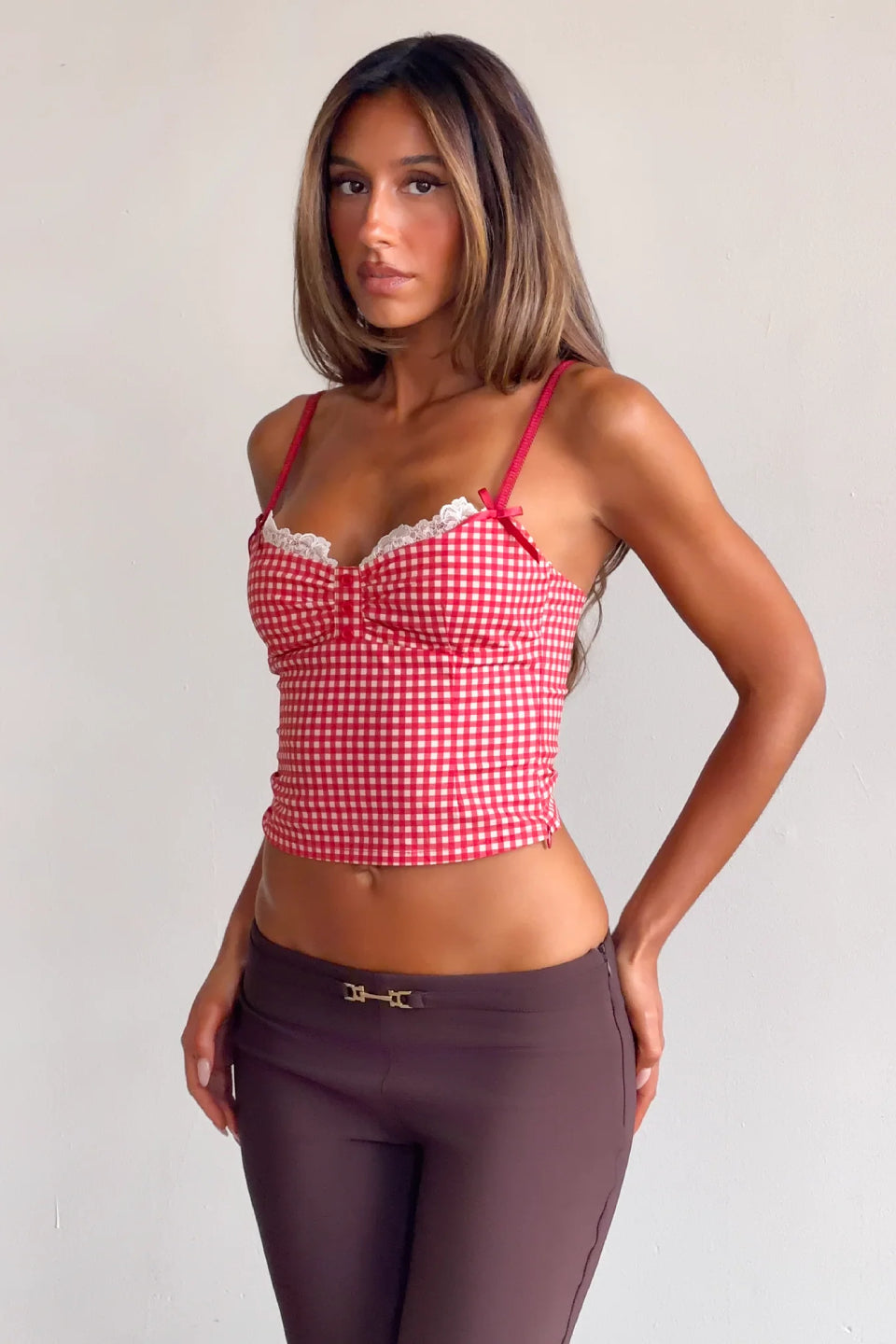 Cherry Picnic Bustier