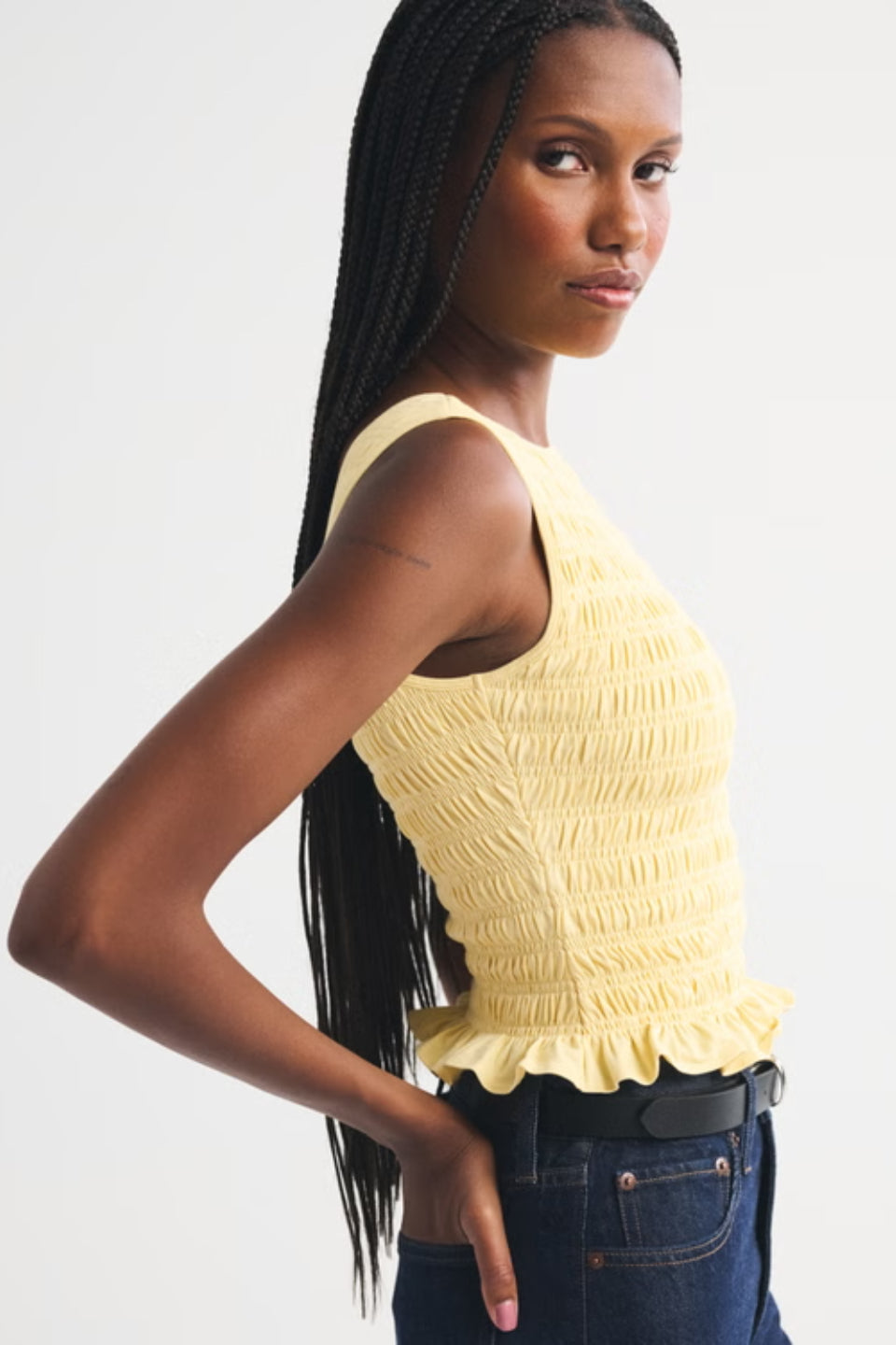 Butter Smocked Tank Top