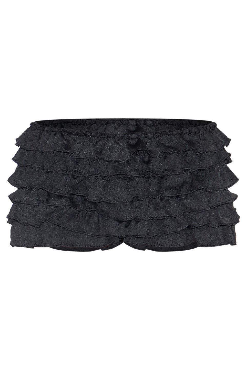 Noir Ruffle Skort