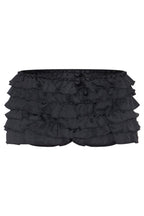 Noir Ruffle Skort