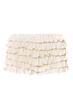 Ivory Ruffle Skort