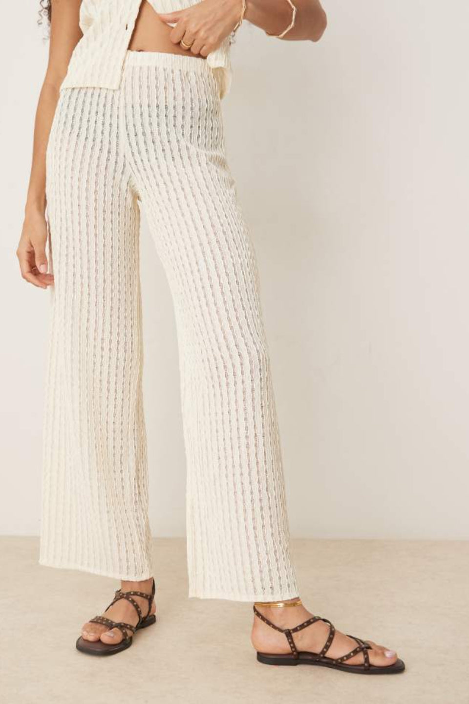 Seaside Crochet Pants