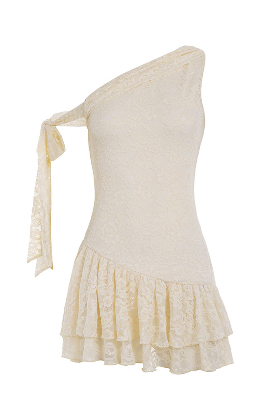 Lace Whisper Mini Dress