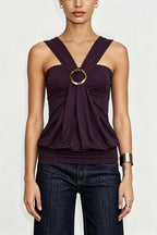 Violet Ring Tank Top