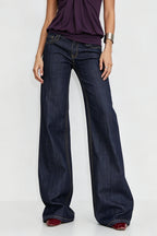 Midnight Retro Flare Jeans