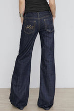 Midnight Retro Flare Jeans