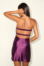 Midnight Twist Mini Dress