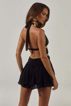 Noir Resort Mini Dress