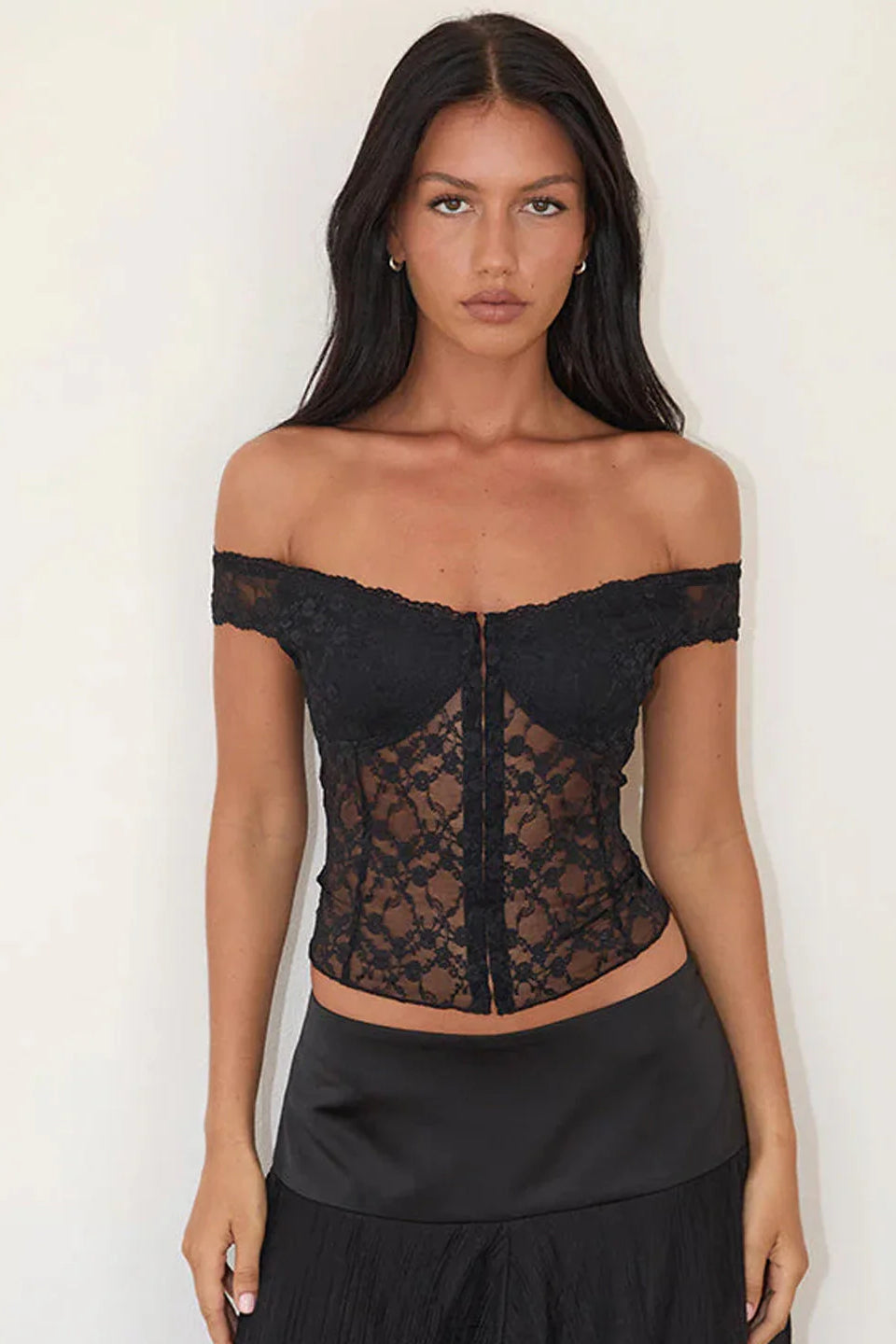 Midnight Lace Corset