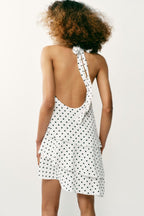 Midnight Dot Mini Dress