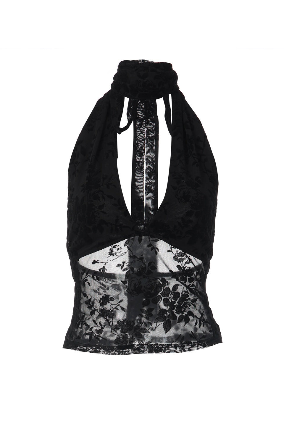 Midnight Bloom Bustier