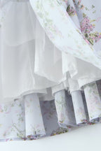 Lavender Picnic Mini Dress