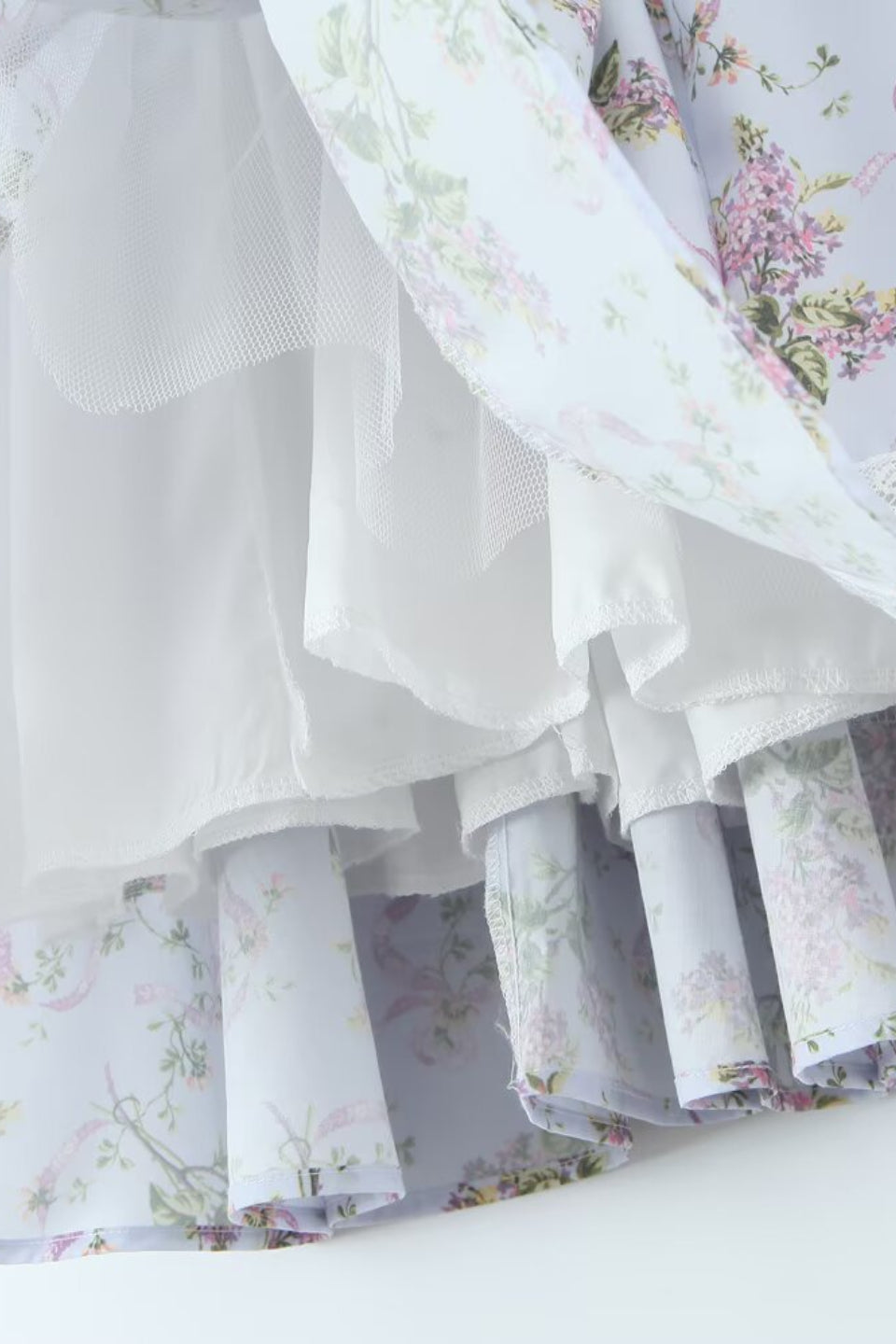 Lavender Picnic Mini Dress