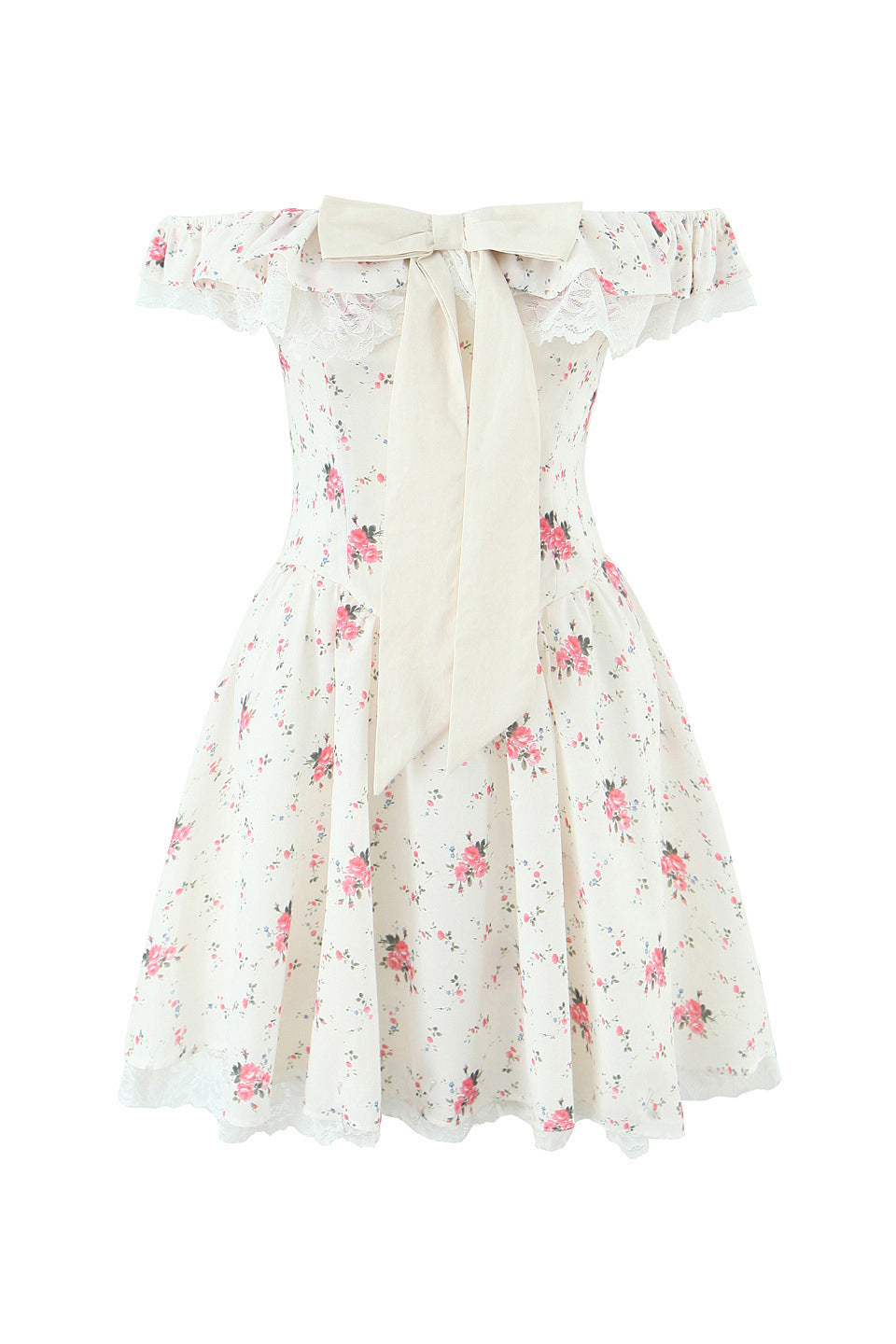 Rosalie Bow Mini Dress