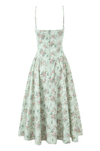 Sage Garden Soirée Midi Dress