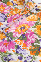 Watercolor Bloom Mini Dress