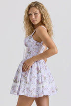 Lavender Picnic Mini Dress