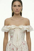 Rosalie Bow Mini Dress