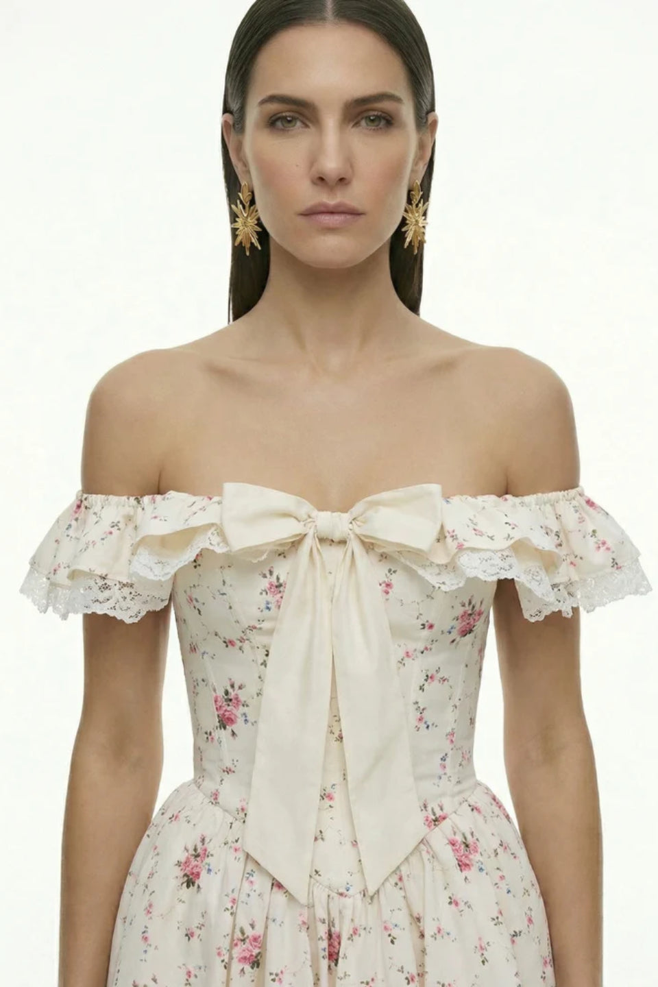 Rosalie Bow Mini Dress