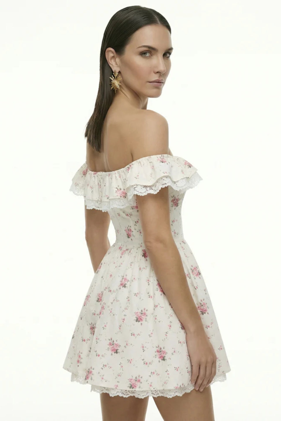 Rosalie Bow Mini Dress