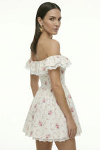 Rosalie Bow Mini Dress