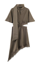 Mocha Lace Mini Dress