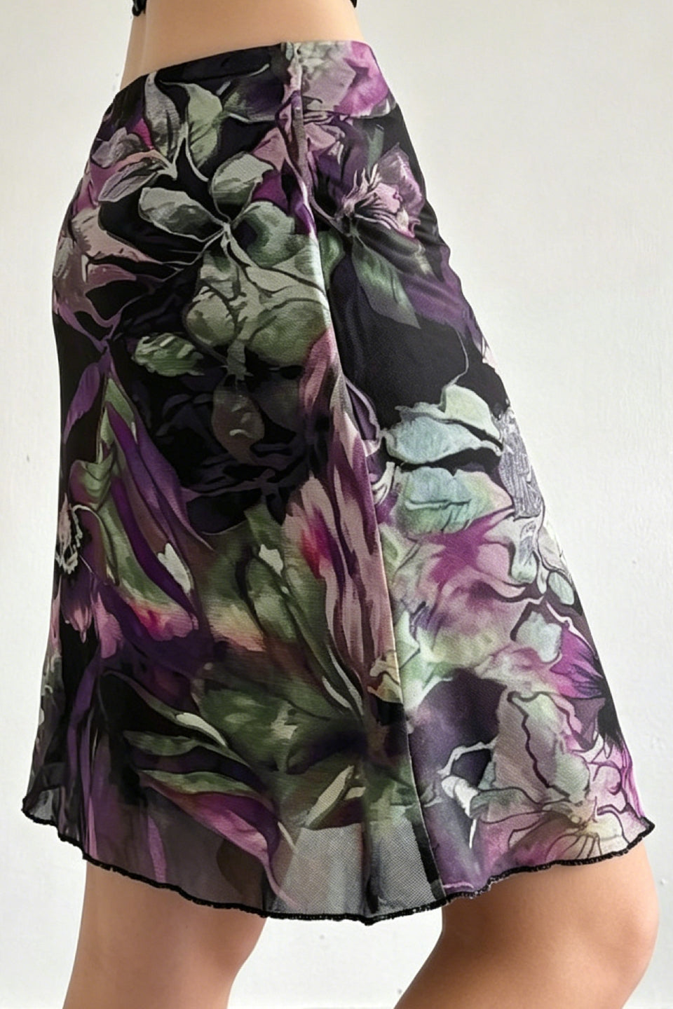Midnight Orchid Skirt