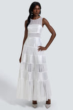 Ivory Cascade Gown