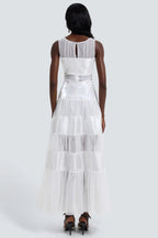Ivory Cascade Gown