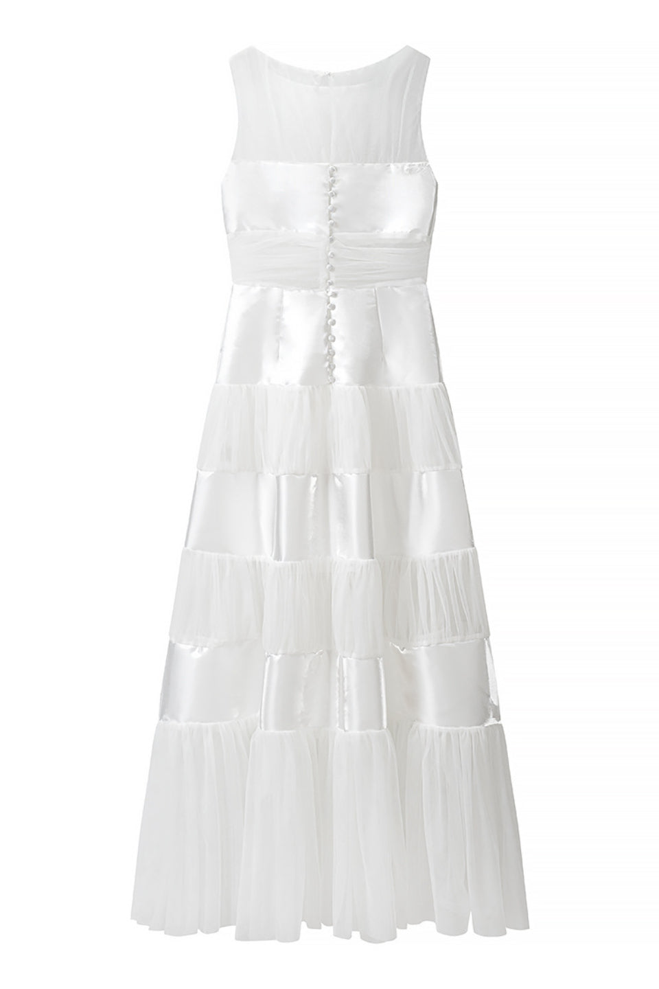 Ivory Cascade Gown