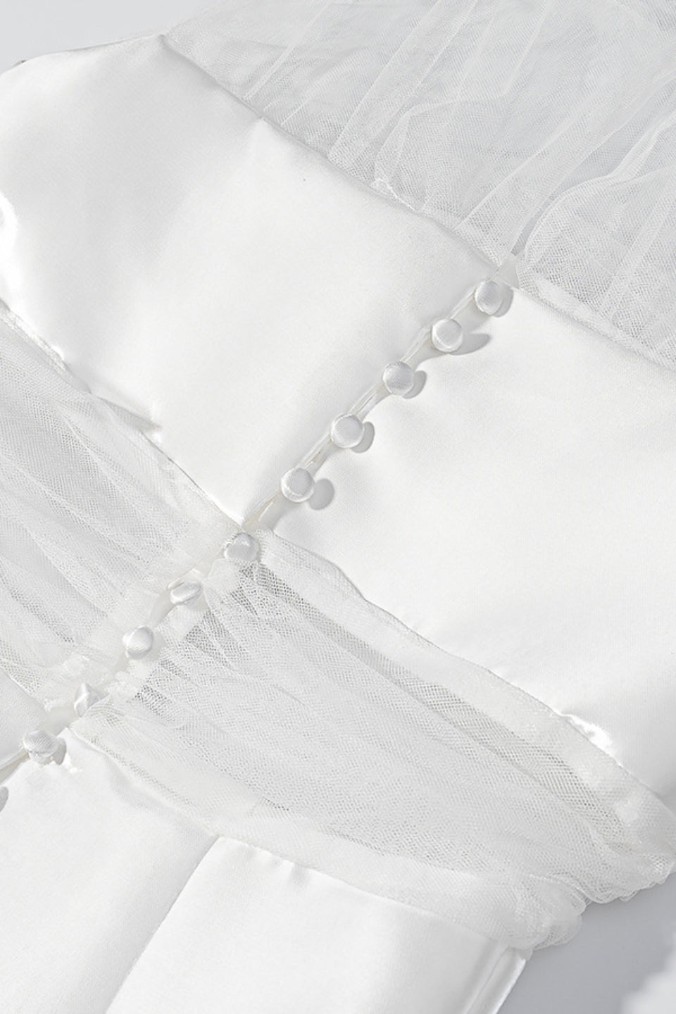 Ivory Cascade Gown
