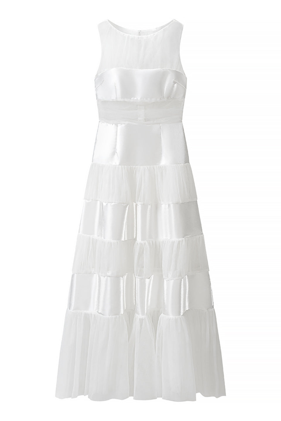 Ivory Cascade Gown