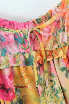 Butter Blossom Mini Dress