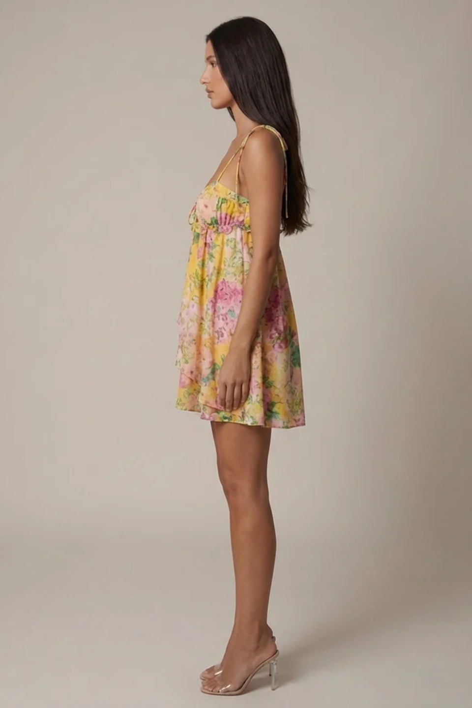 Butter Blossom Mini Dress
