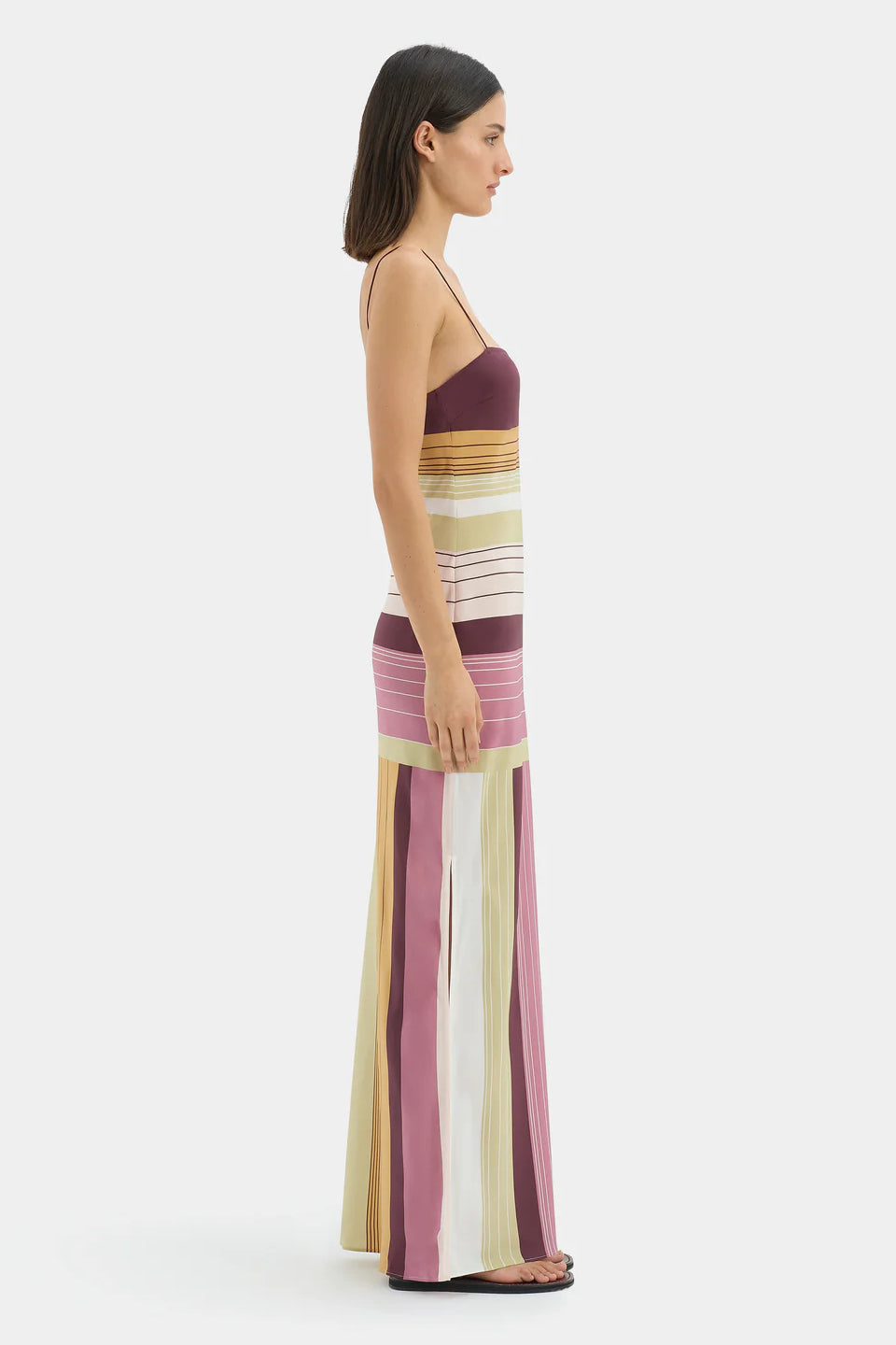 Retro Riviera Maxi Dress