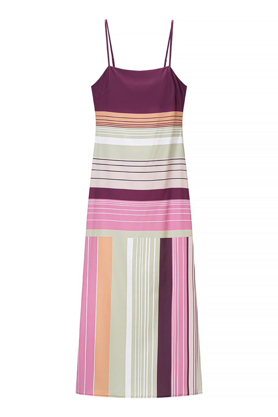 Retro Riviera Maxi Dress