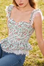 Mint Garden Corset