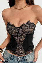 Noir Lace Corset