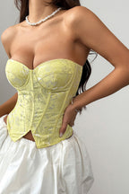 Lemon Bloom Corset