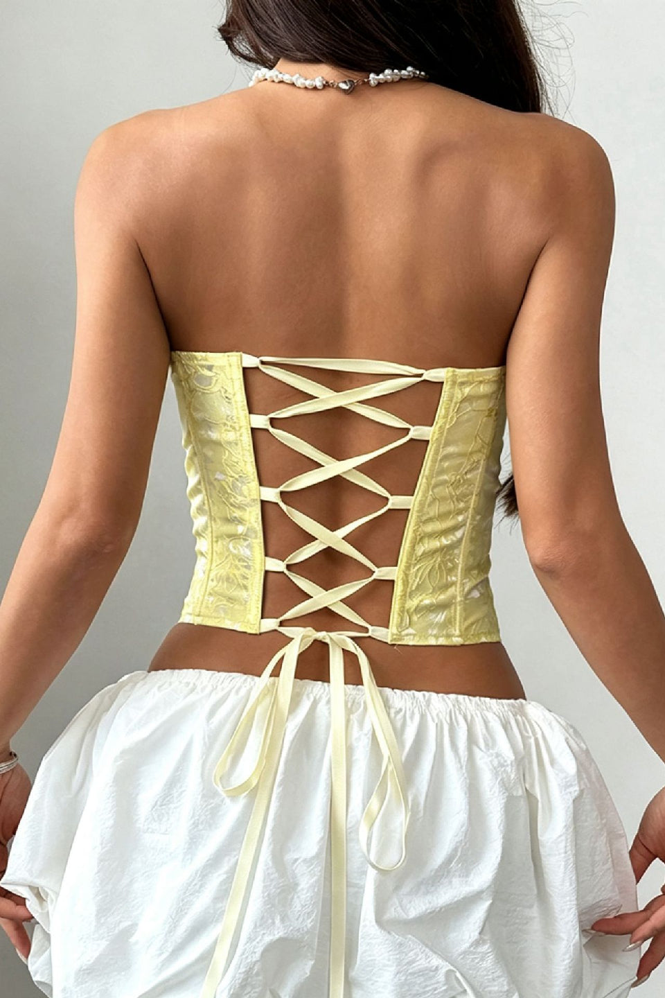 Lemon Bloom Corset