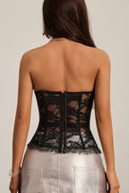 Midnight Lace Bustier