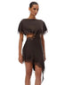 Mocha After Dark Mini Dress