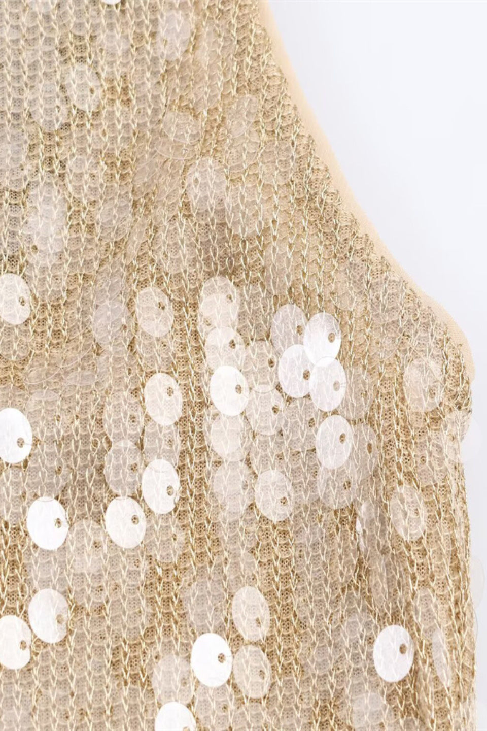 Golden Midnight Midi Dress