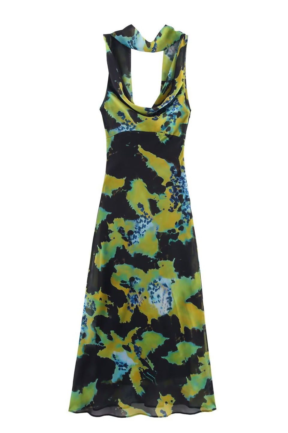 Midnight Bloom Maxi Dress