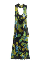 Midnight Bloom Maxi Dress