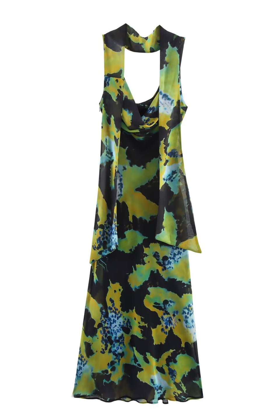 Midnight Bloom Maxi Dress