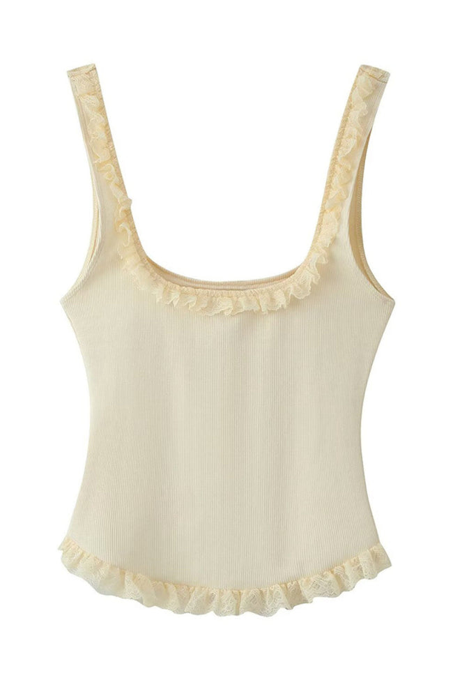 Lace Lounge Tank Top Main Image