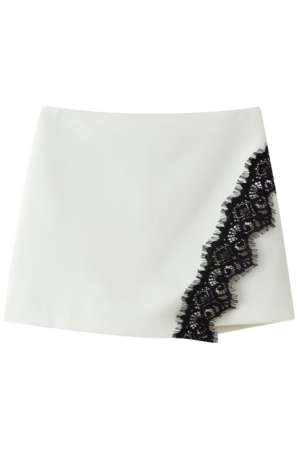Noir Lace Skort