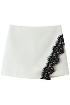 Noir Lace Skort